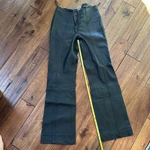 Wilsons Leather Black Leather Pants 6